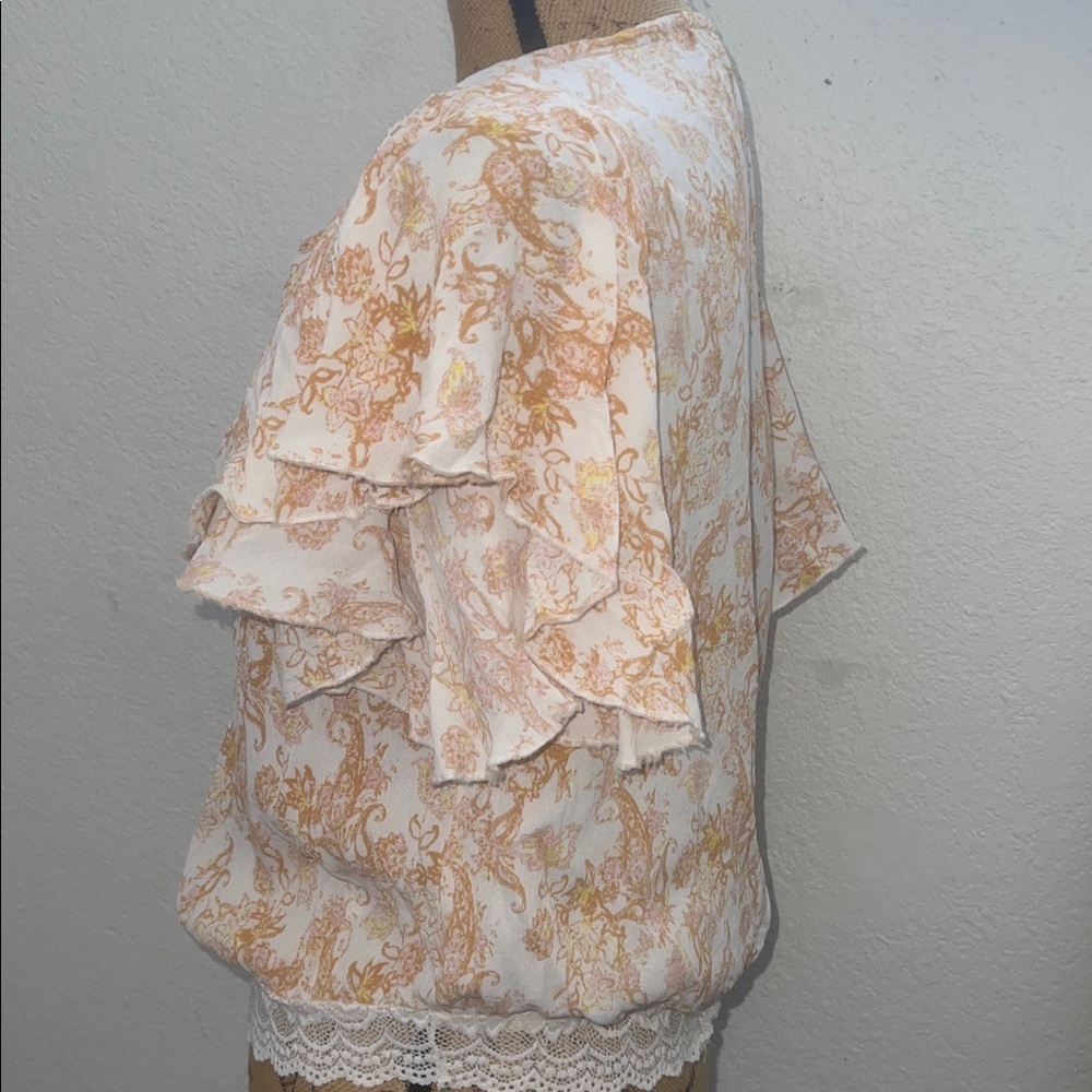 Free People Ruffled blouse - Picture 4 of 12